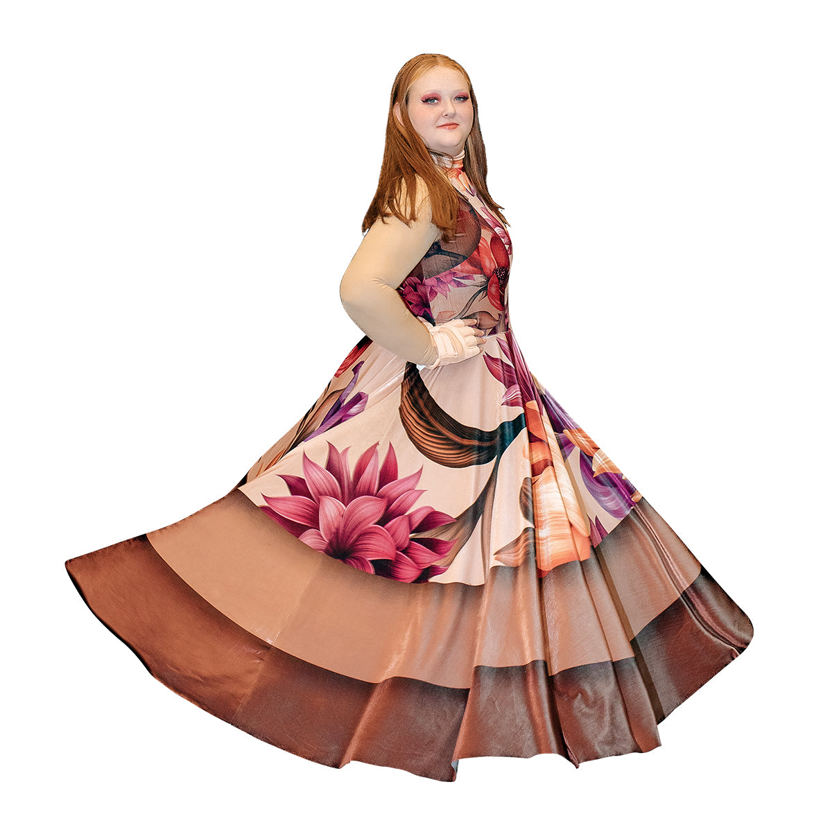 Color Guard Costume Uniform - Dress Color Guard Costume Uniform - Dress