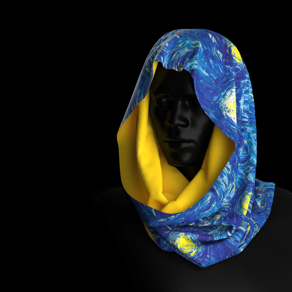 Printed detached hood