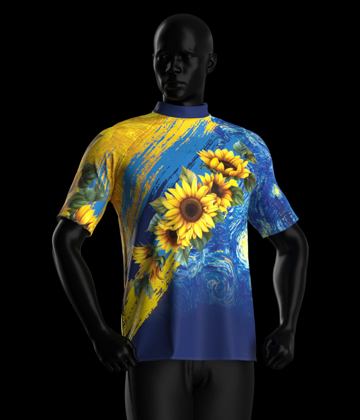 Printed Short sleeve top