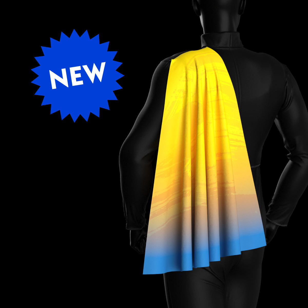 Printed shoulder cape
