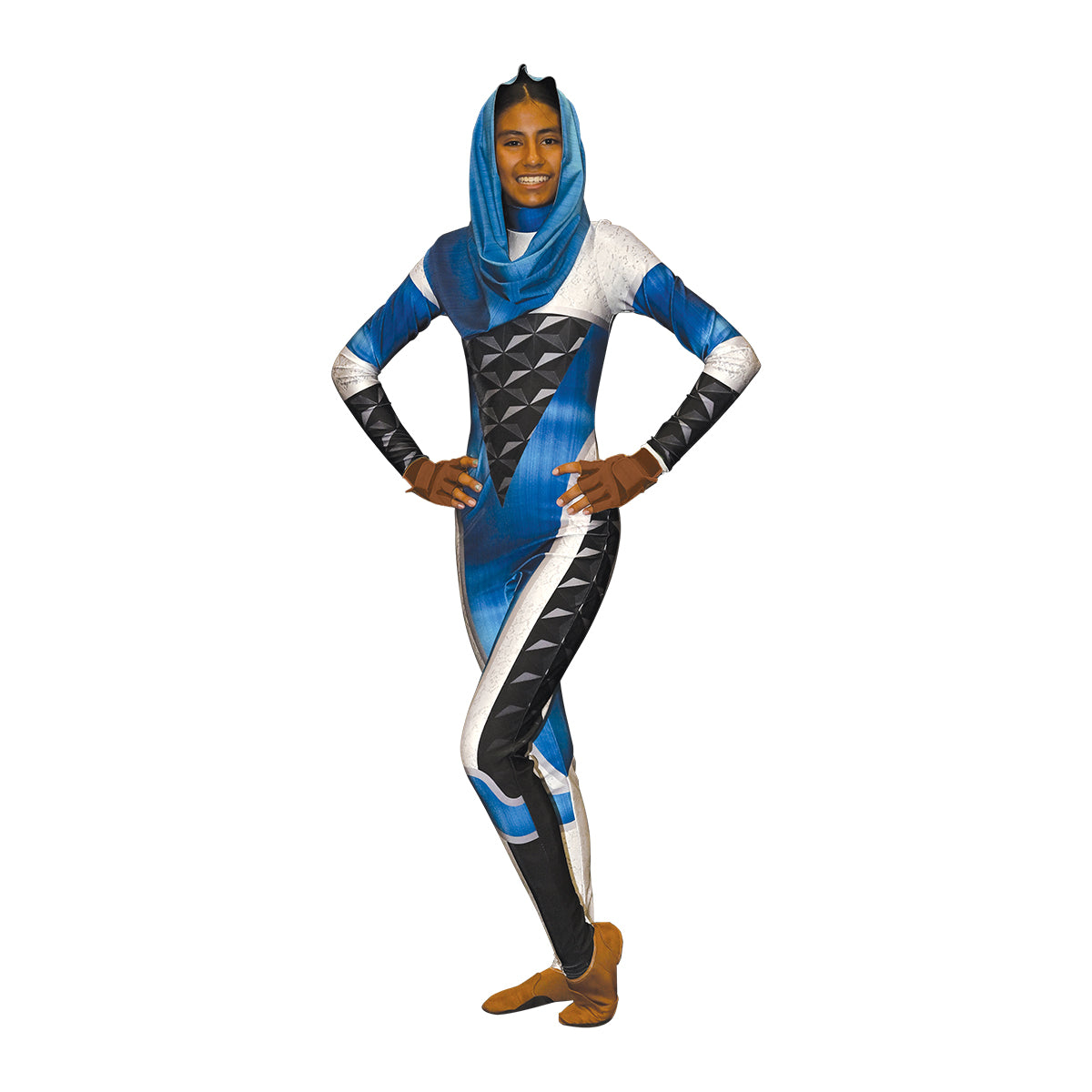 Blue Armor Unitard