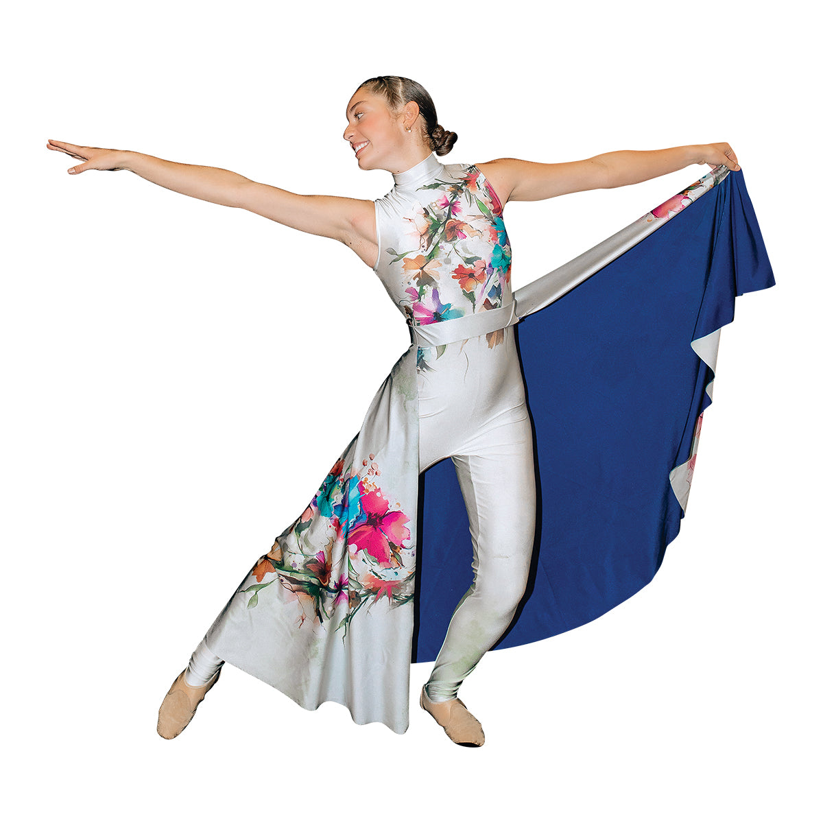 Colorful Color Guard Costume Uniform