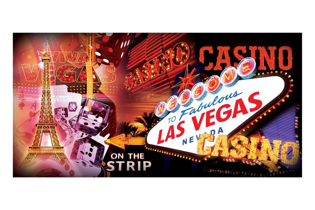Vegas Dreams Frameless Backdrop