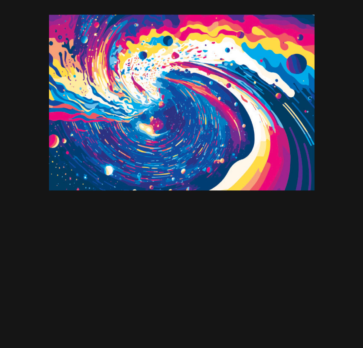 Printed flag standard rectangle
