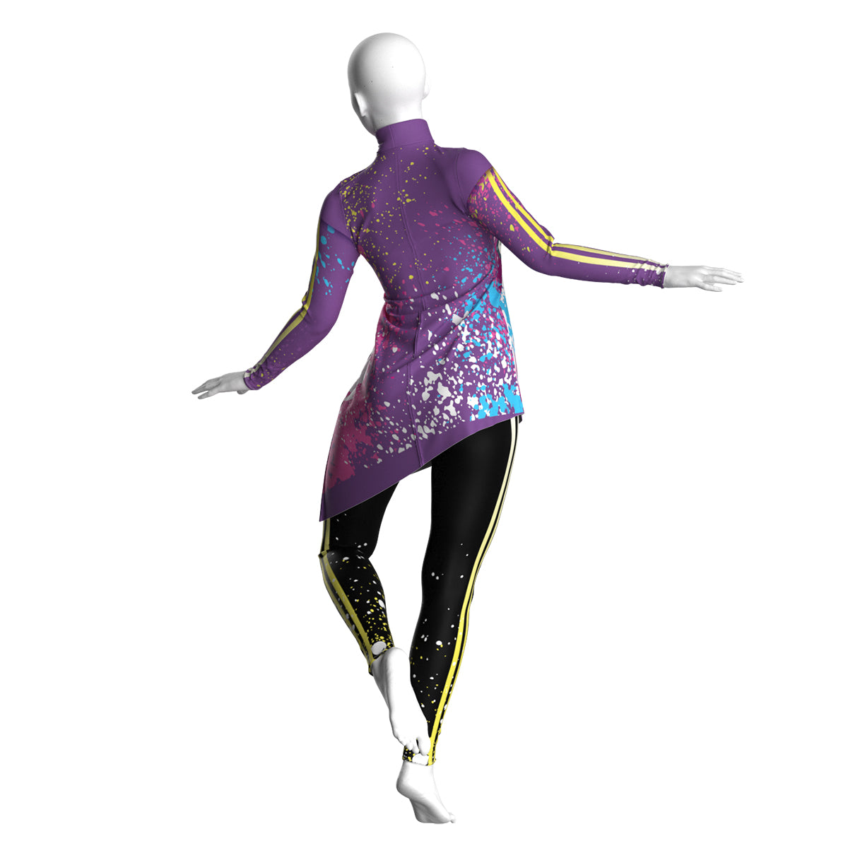 Abstract Retro Leggings