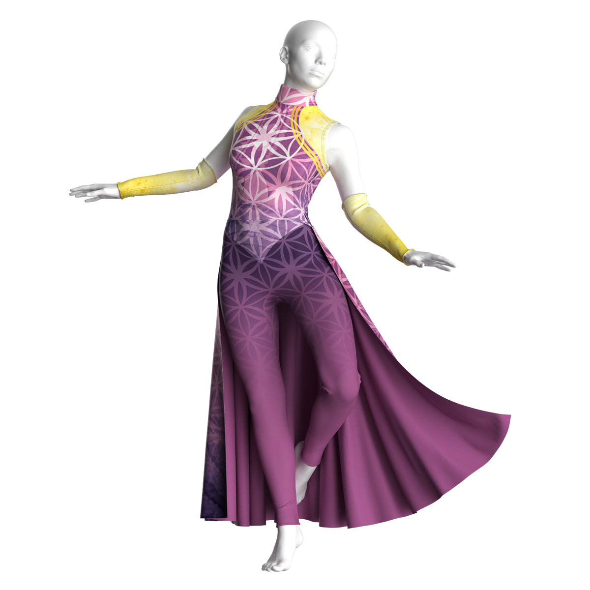 Bright Tranquility Unitard
