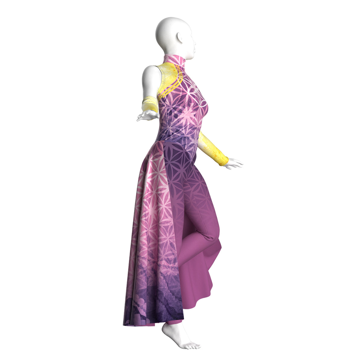 Bright Tranquility Unitard