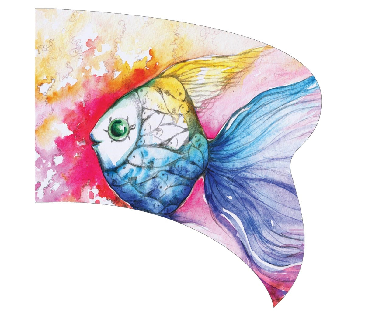 Printed Flag 3D00024