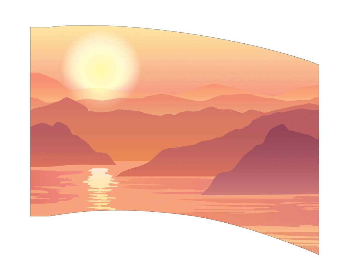 Printed Flag 3D19325