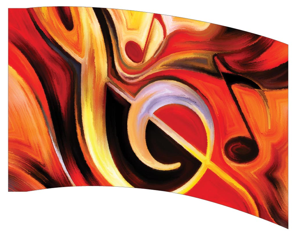 Printed Flag 3D00043
