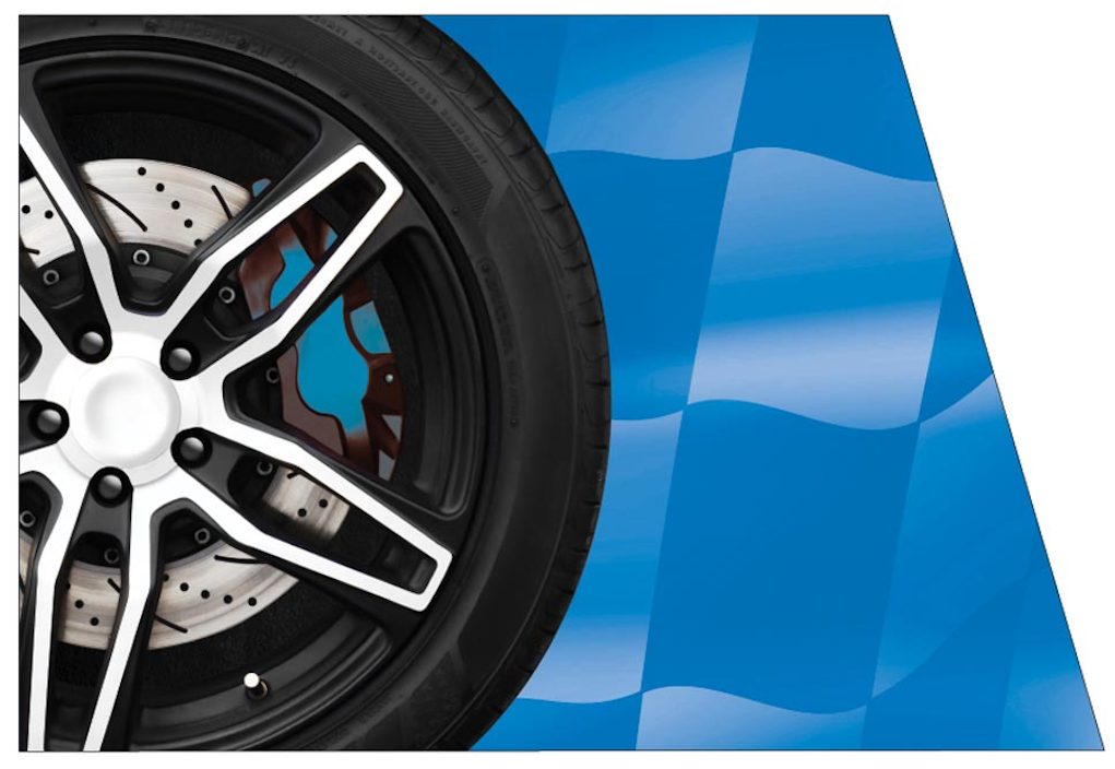 Printed Flag 3D00045