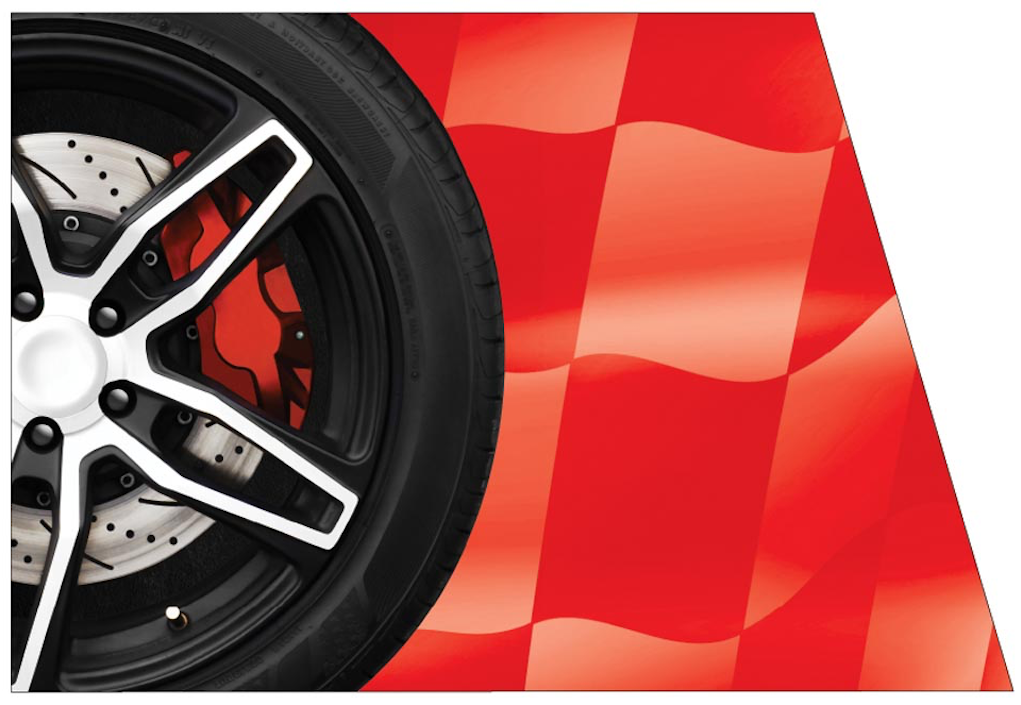 Printed Flag 3D00046