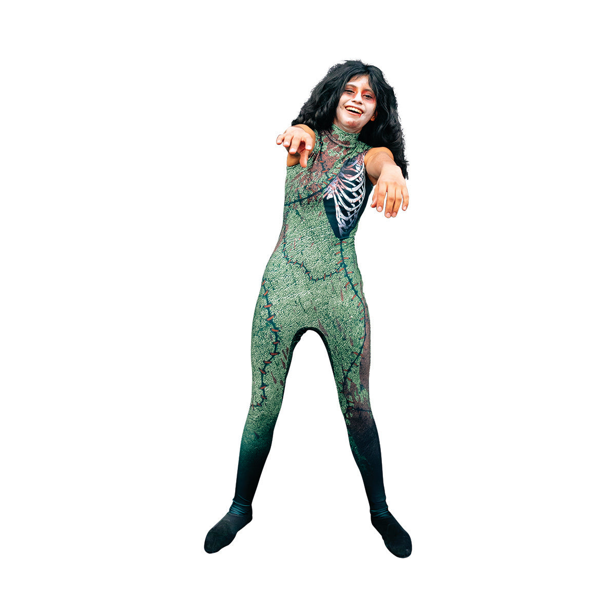 Zombie skeleton bodysuit