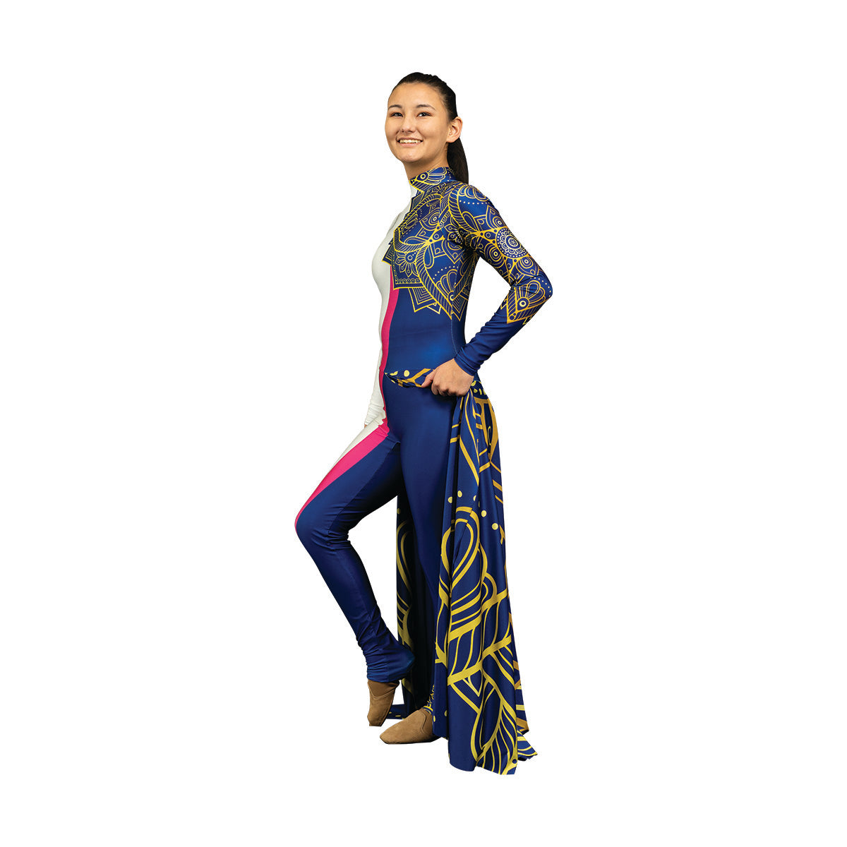 Blue Mandala Unitard