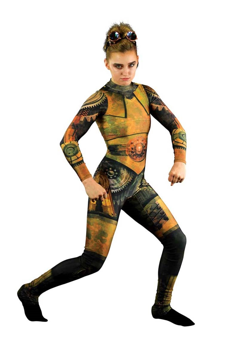 Steampunk Robot Unitard