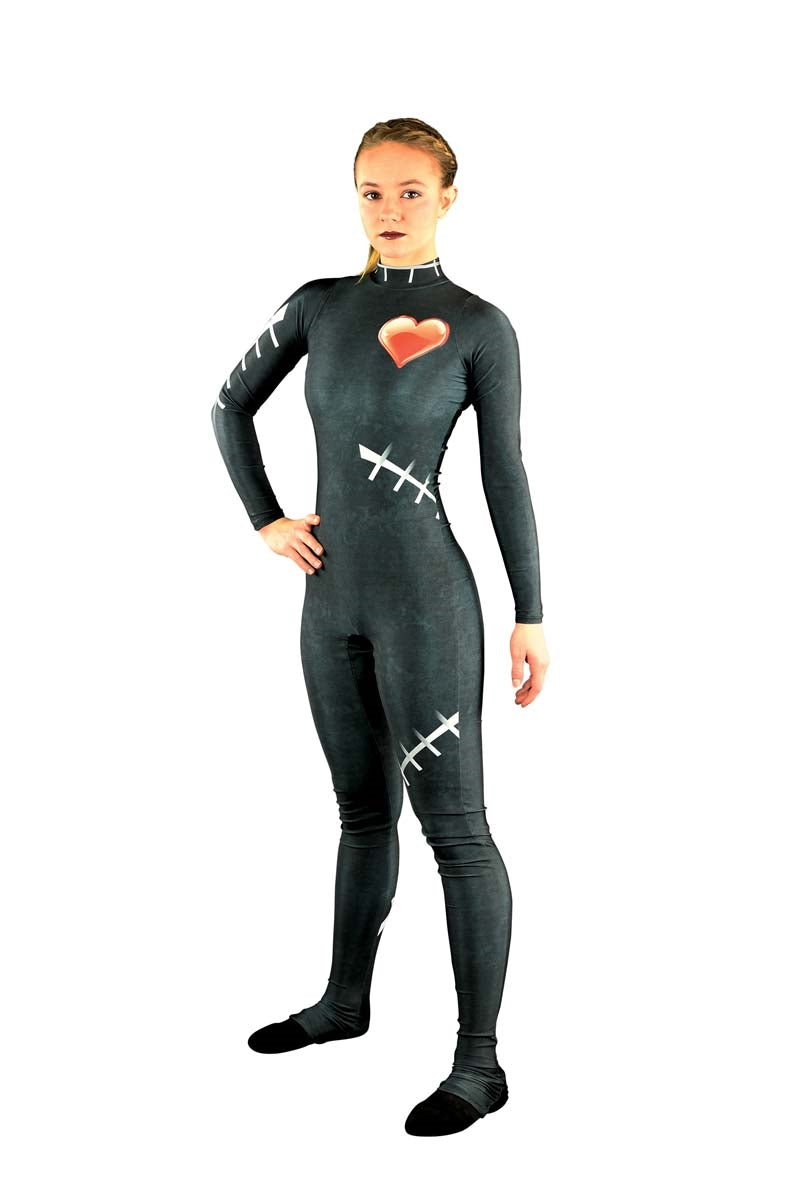 Sewn Heart Unitard