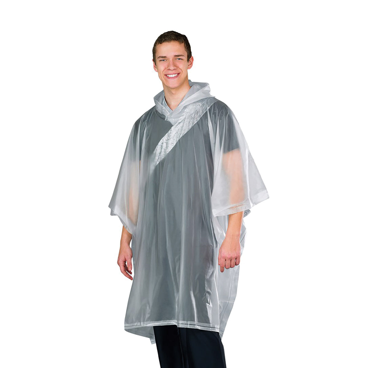 Clear poncho raincoat on sale