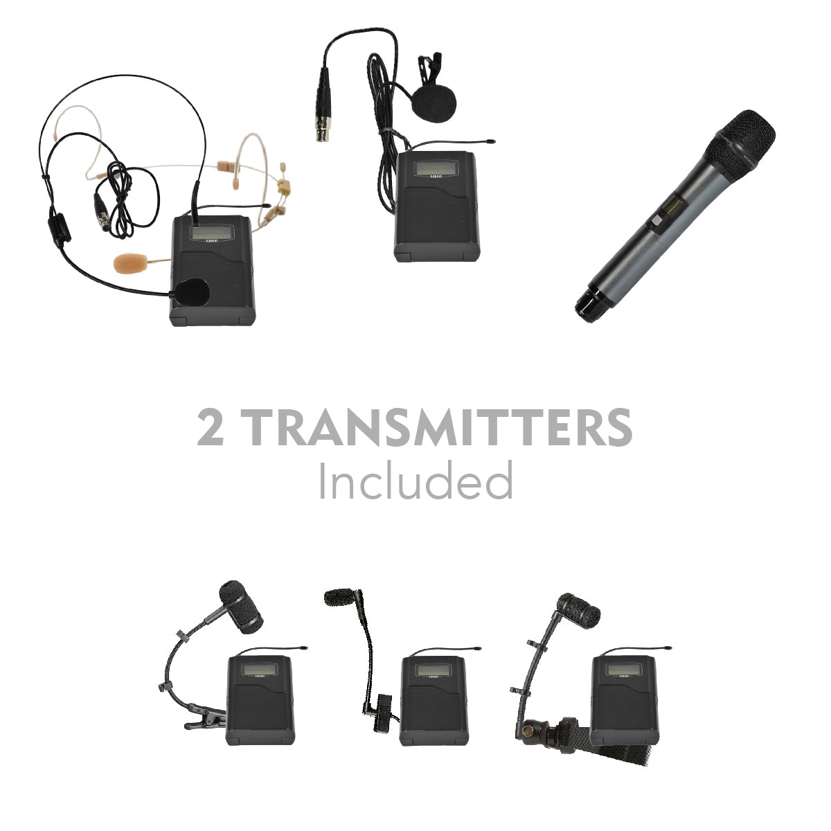 McCormick's Dual Wireless Microphone System