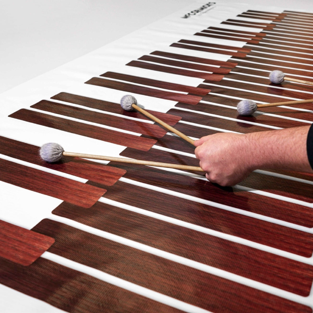 Marimba Practice Mat - 5 Octave Keyboard Pad