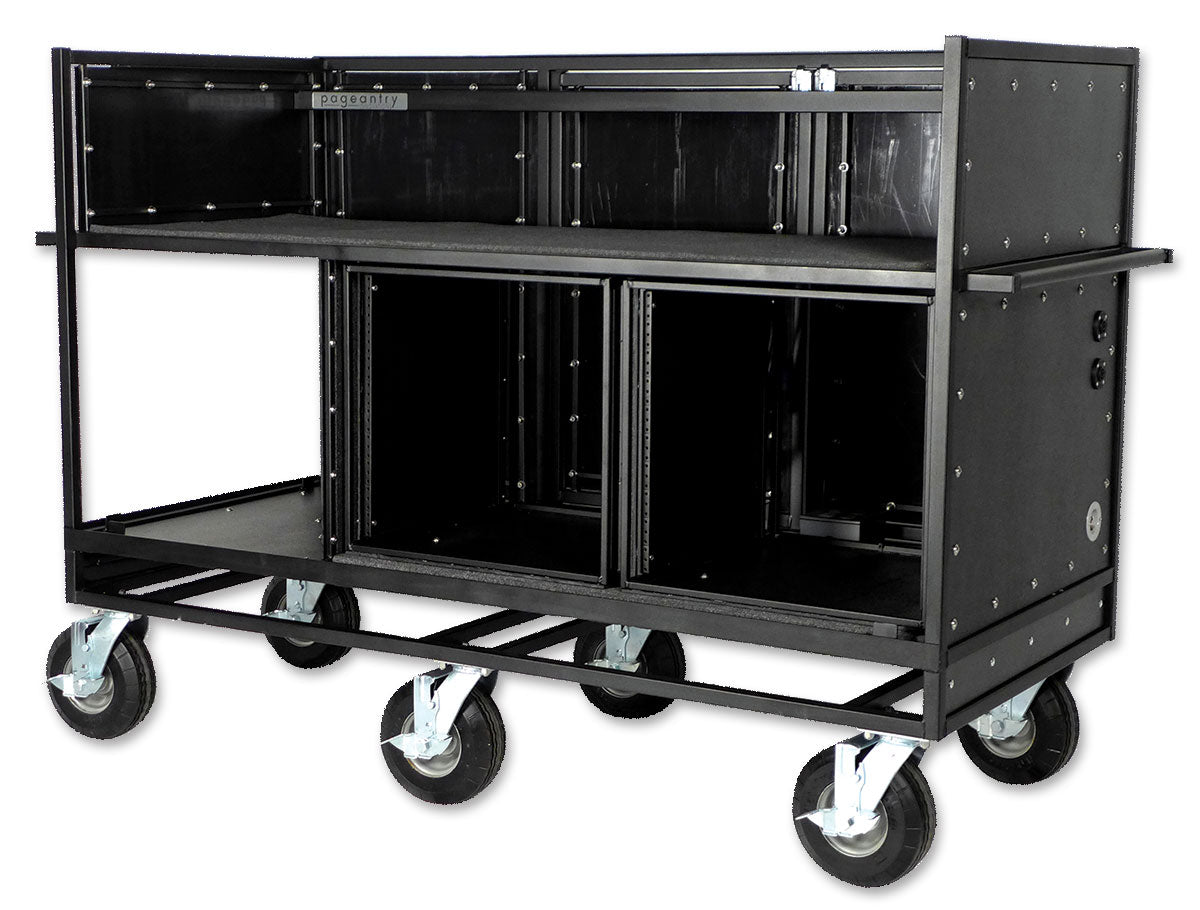 Triple Mixer Cart