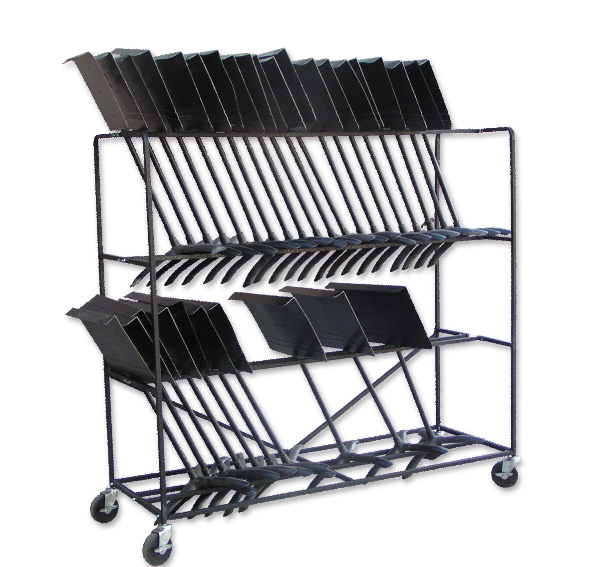 Double Decker Music Stand Cart