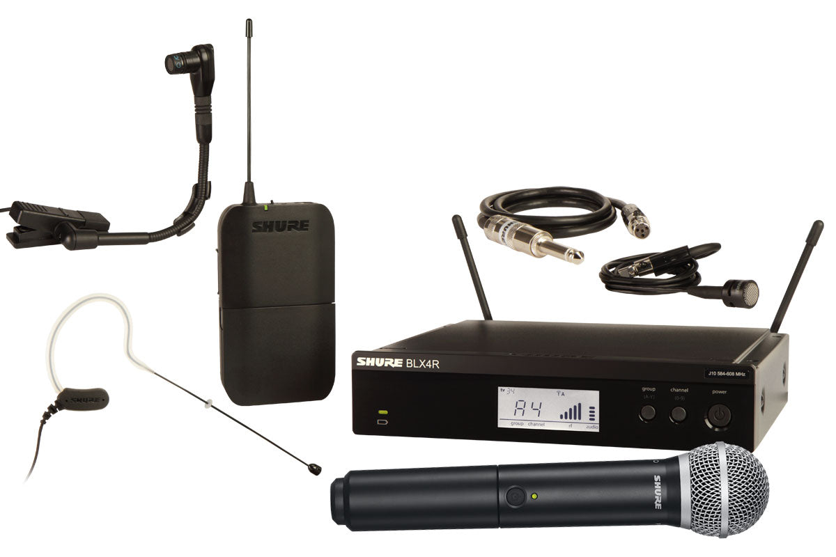 Shure BLX Rackmount Wireless Systems