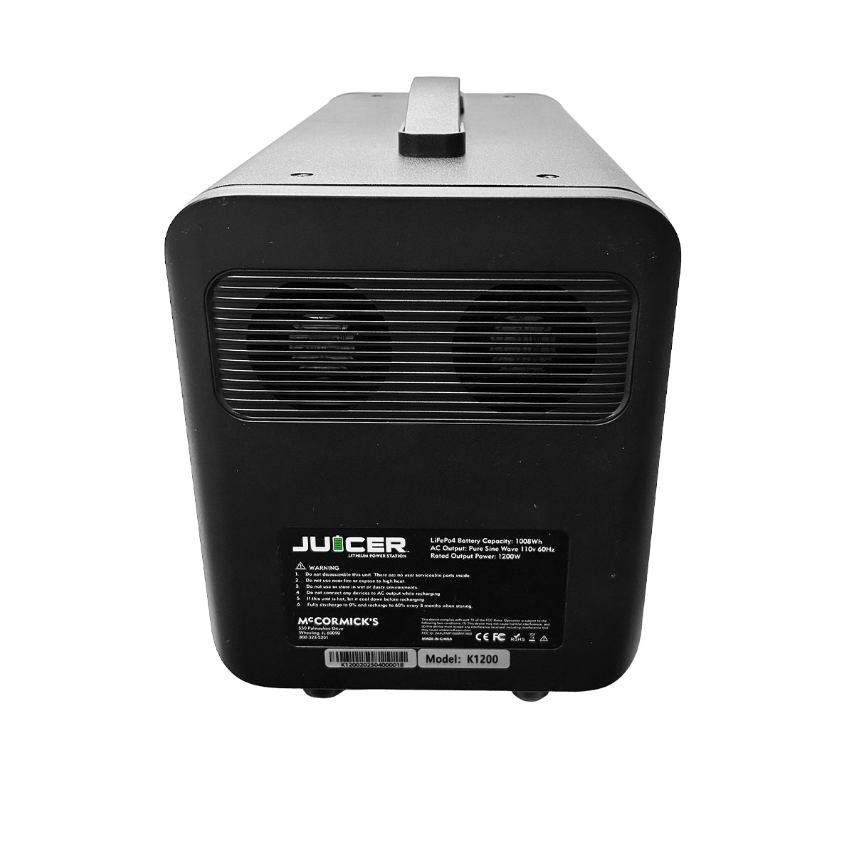 Juicer Lithium Power Station