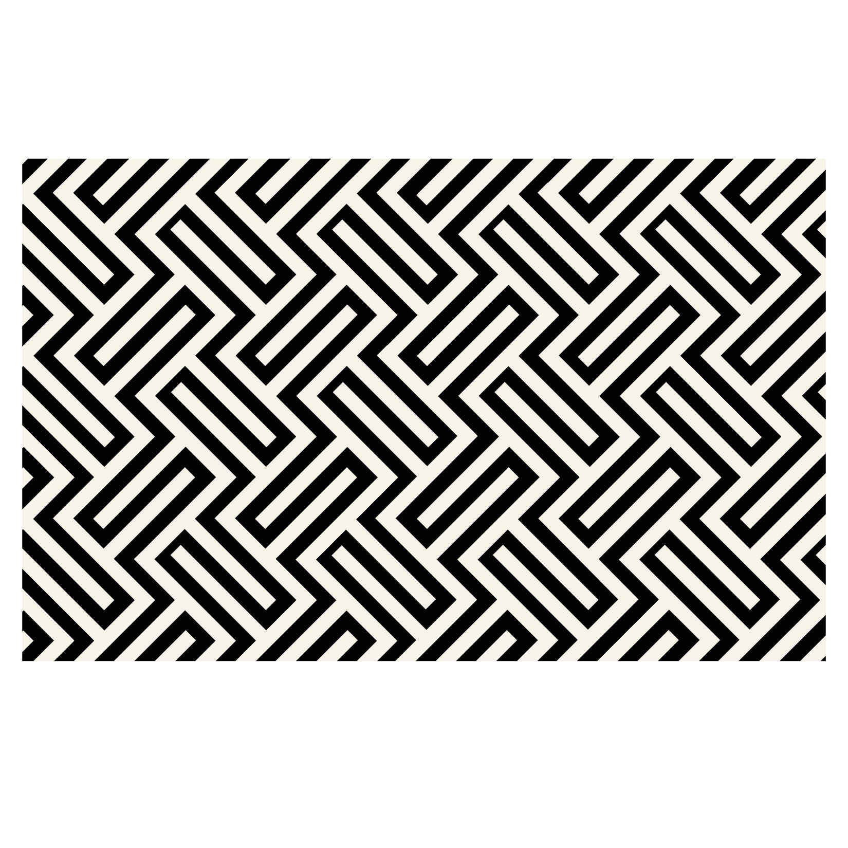 Geometric Floor Tarp