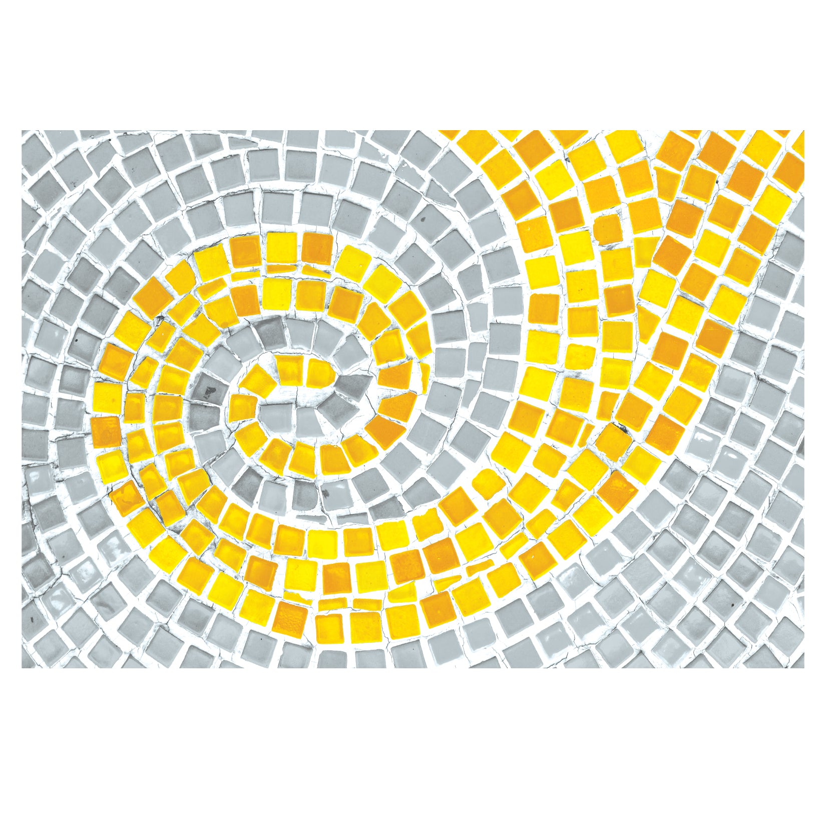 Mosaic Spiral Floor Tarp