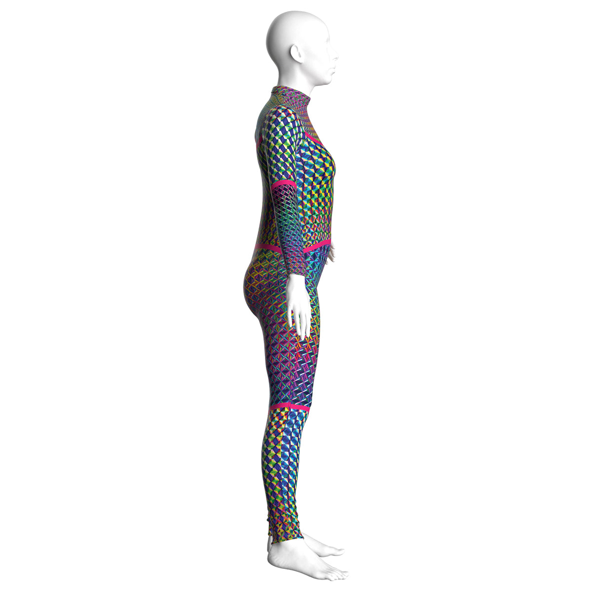 Rainbow Hologram Unitard