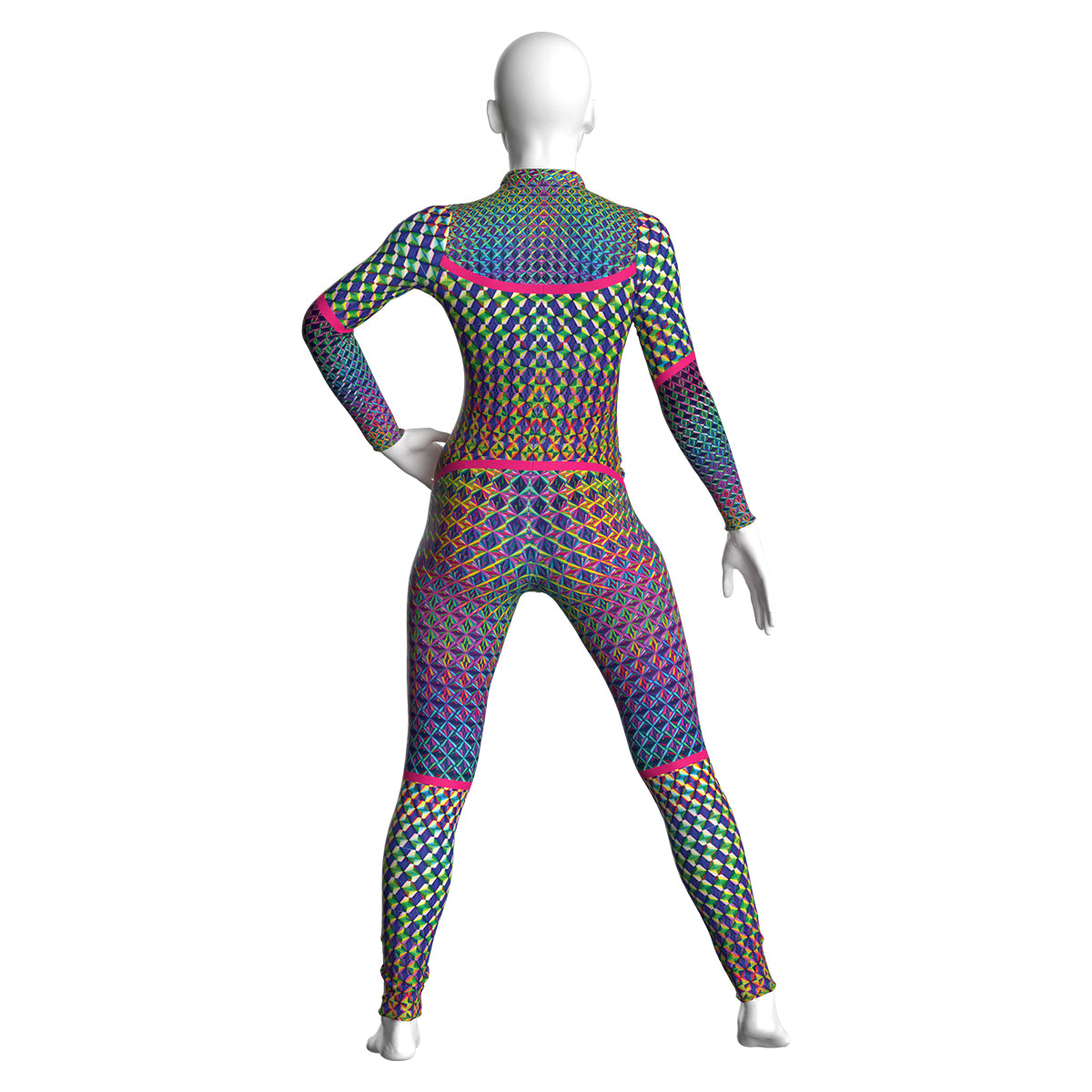 Rainbow Hologram Unitard