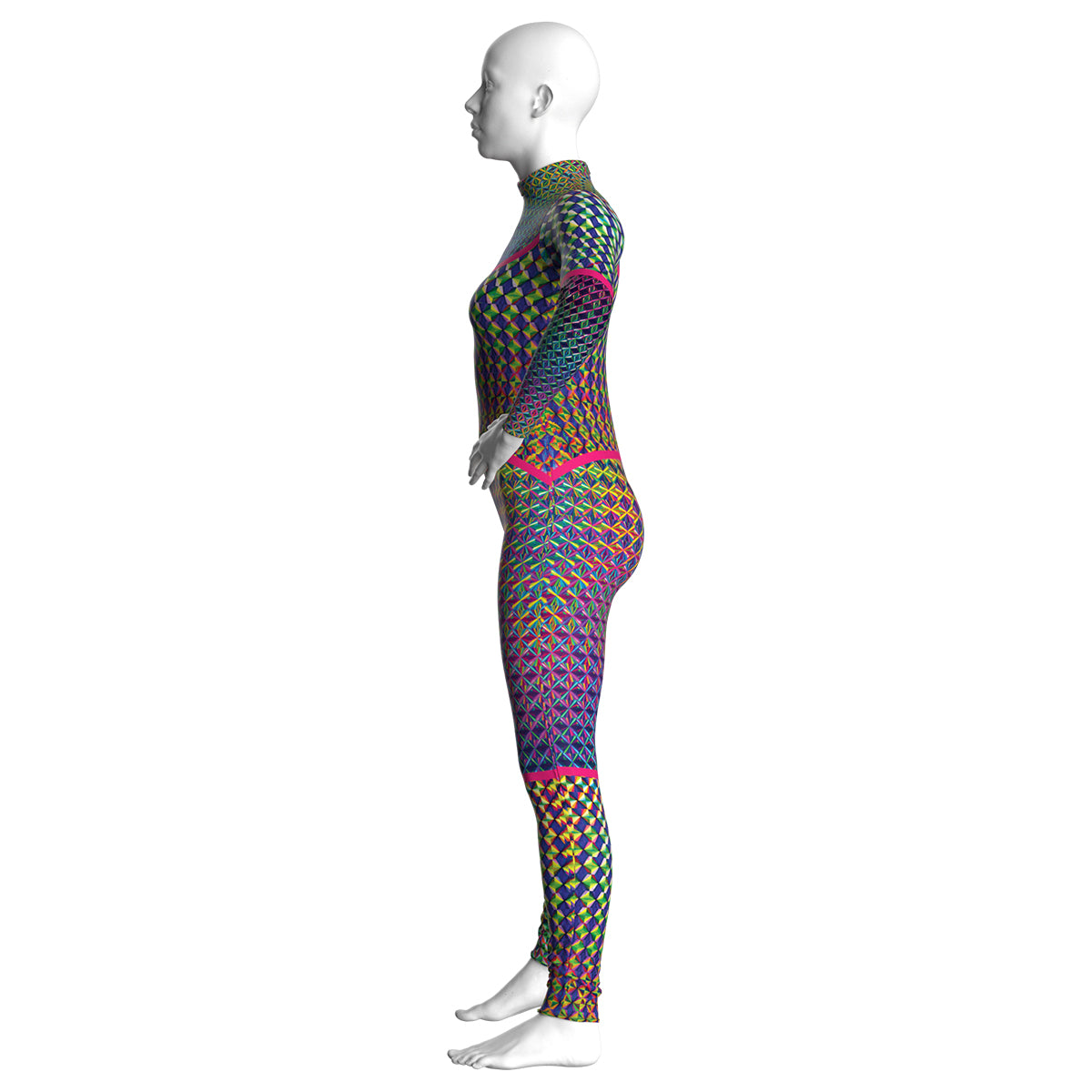 Rainbow Hologram Unitard