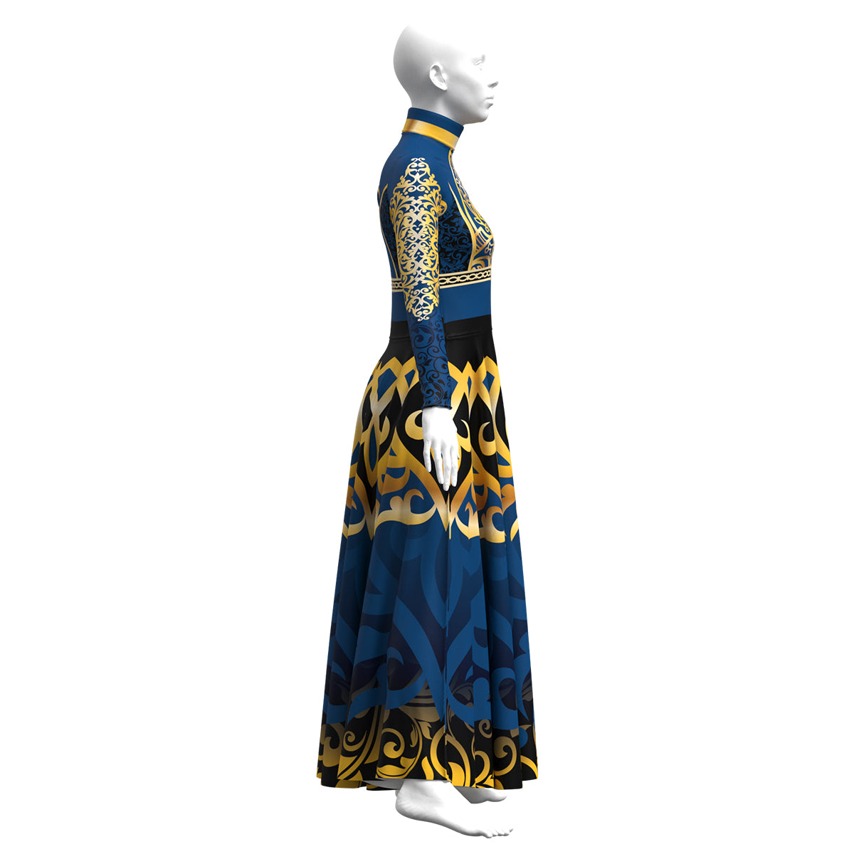Ornate Gold Dress