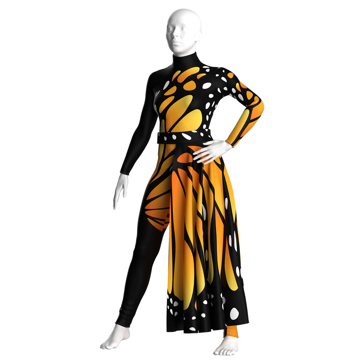 Bold Monarch Unitard