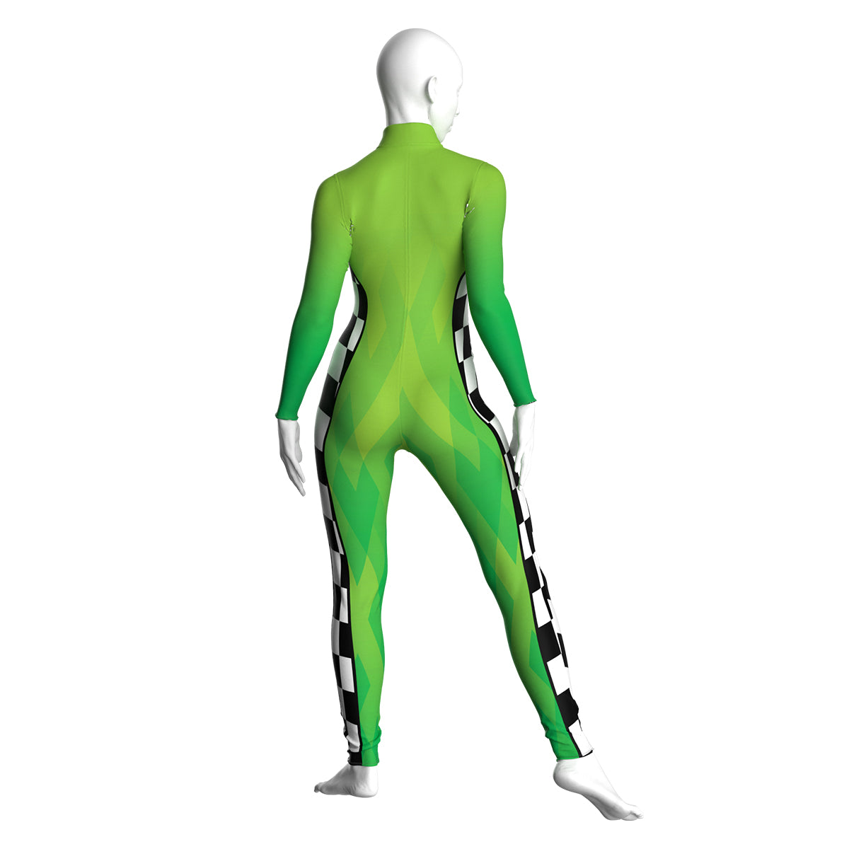Green Race Car Driver Unitard