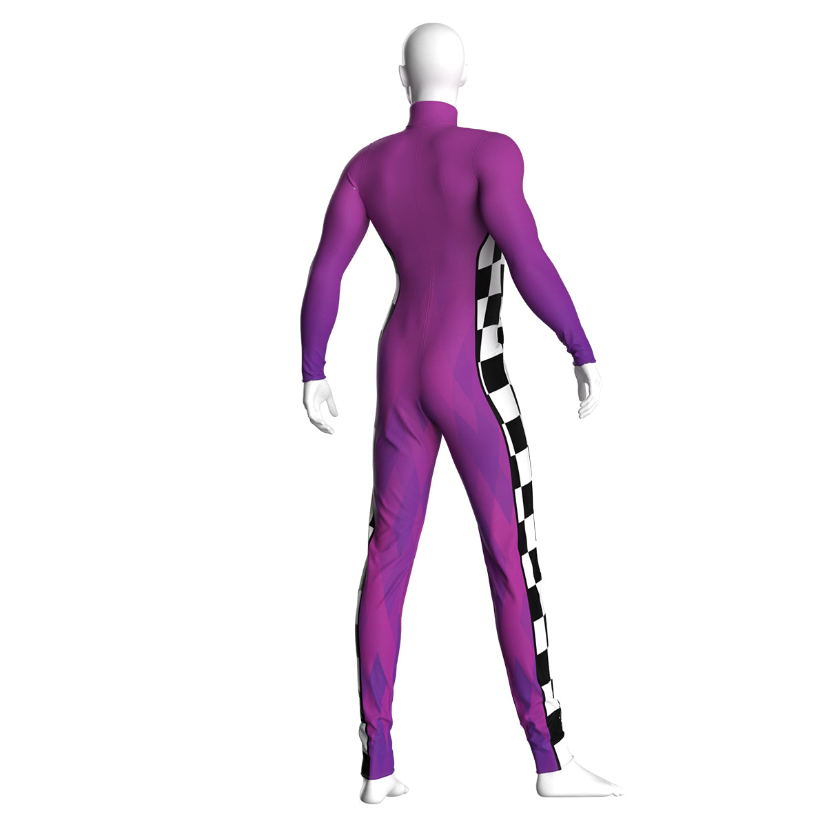 Purple Race Car Driver Unitard