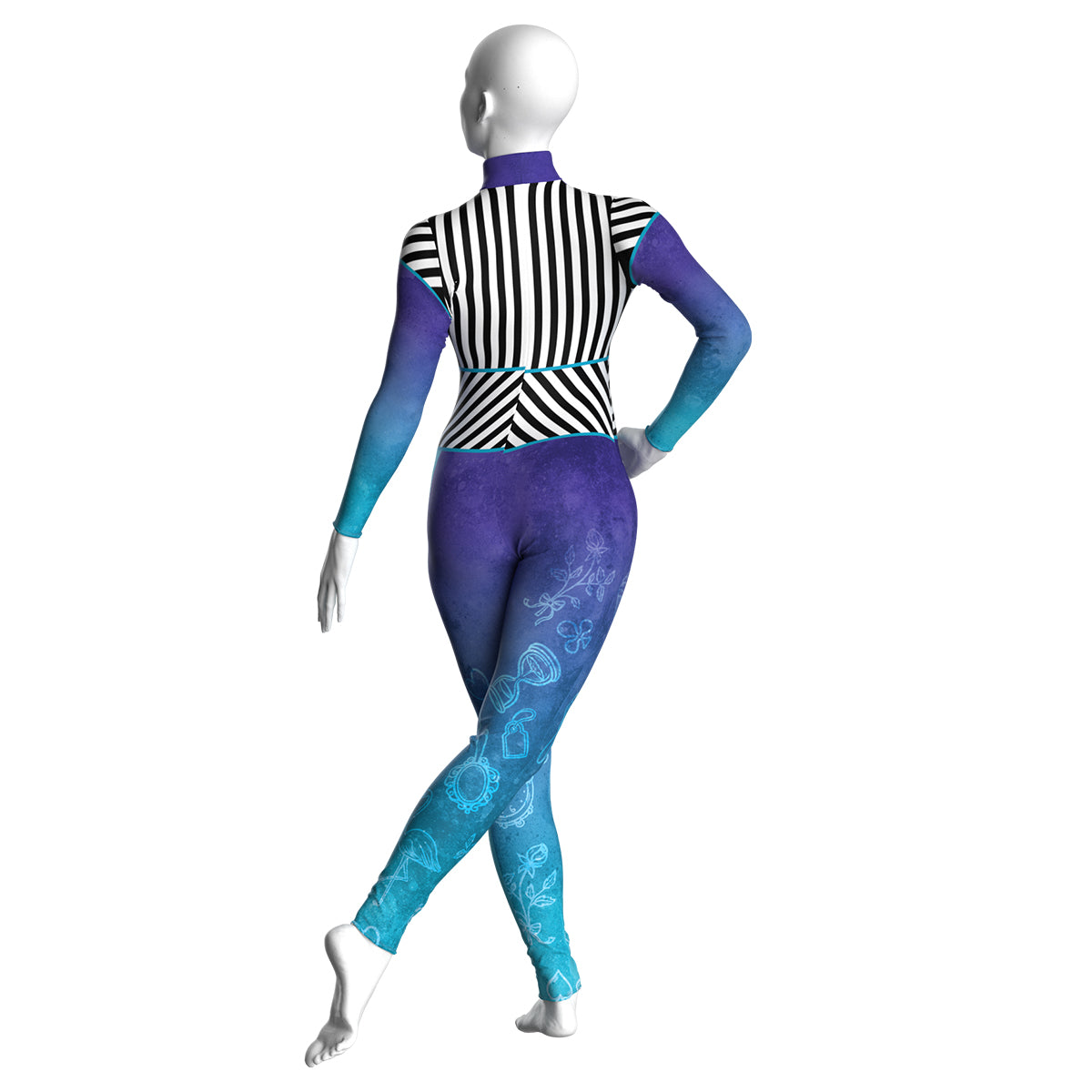 Whimsical Tea Party Unitard
