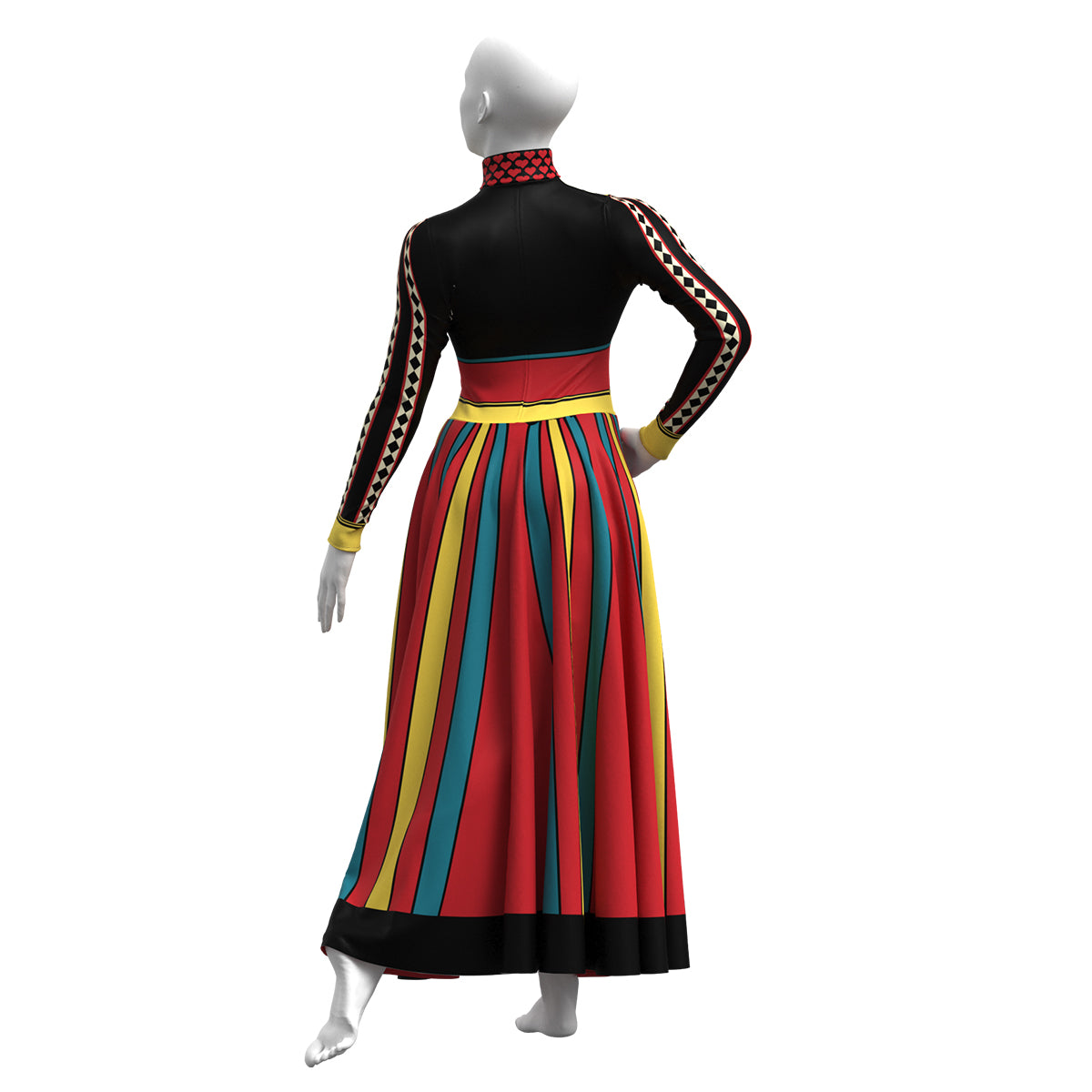Queen of Hearts Unitard