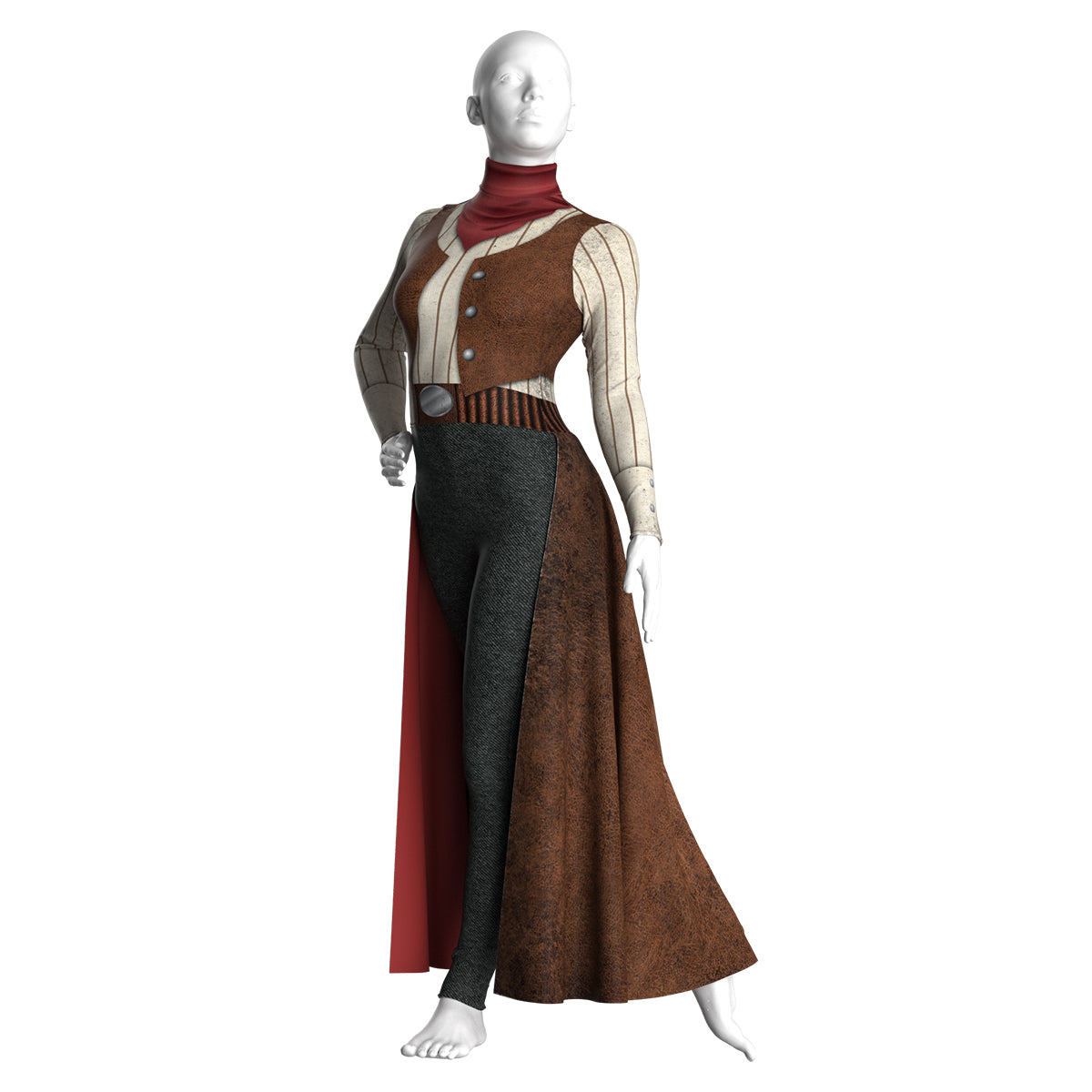 Colorful Color Guard Costume Uniform - Unitard