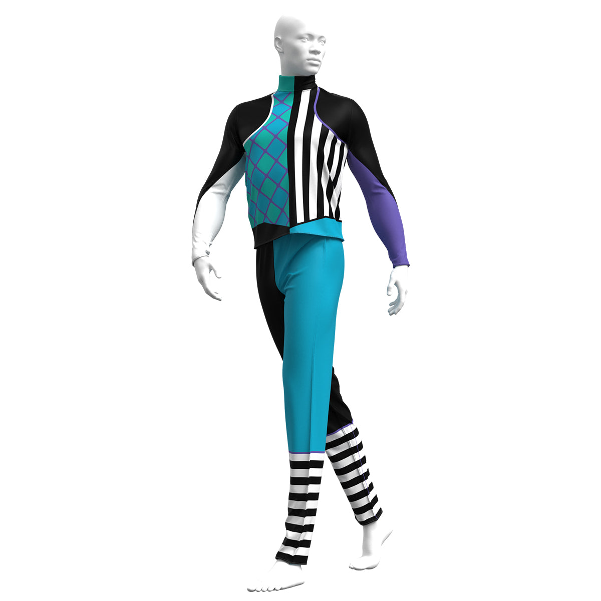 Whimsical Pattern Core Performance Top