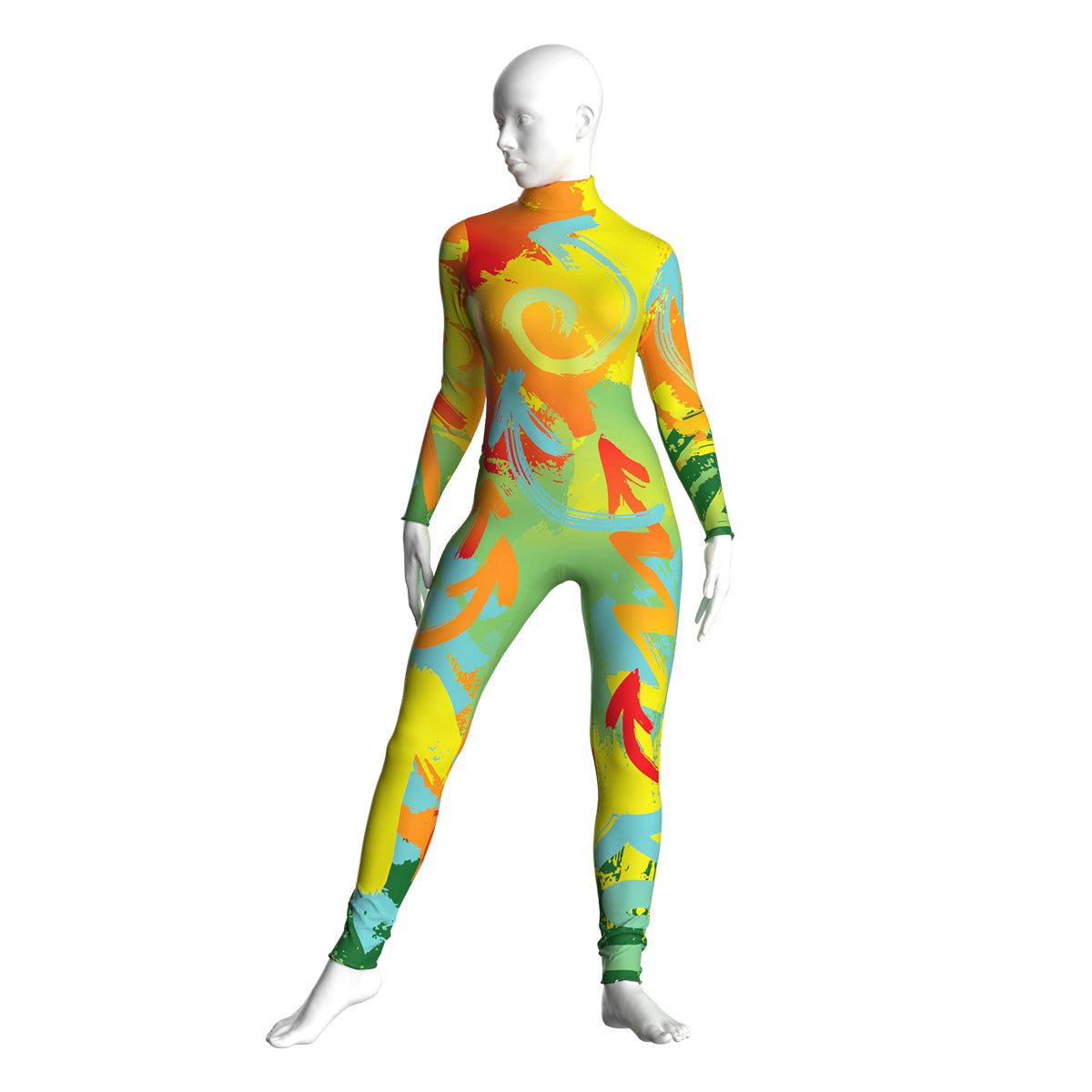 Painted Arrows Unitard