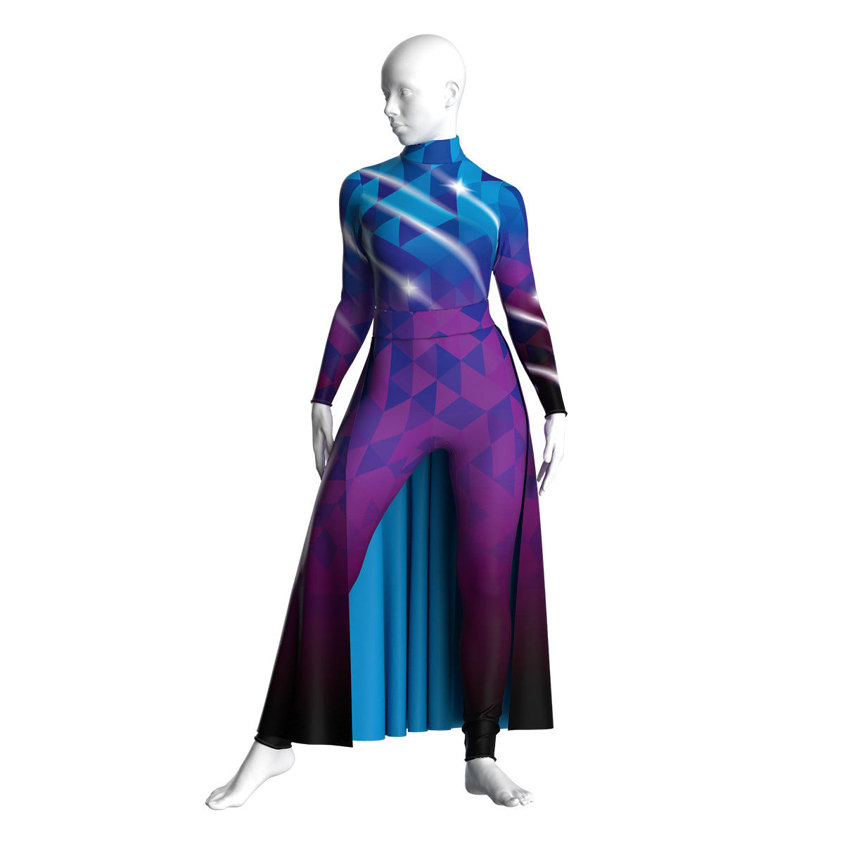 Abstract Gradient Unitard