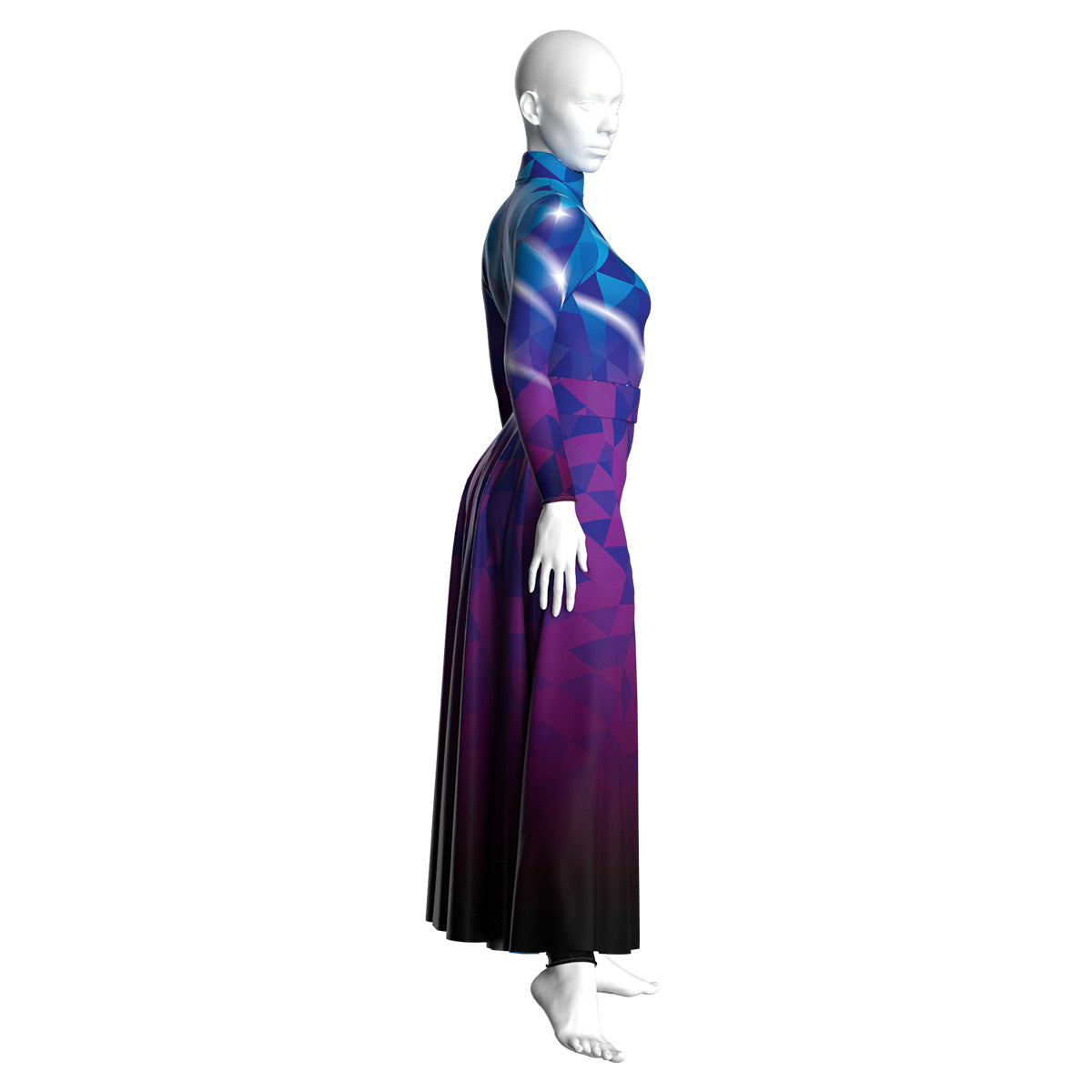 Abstract Gradient Unitard