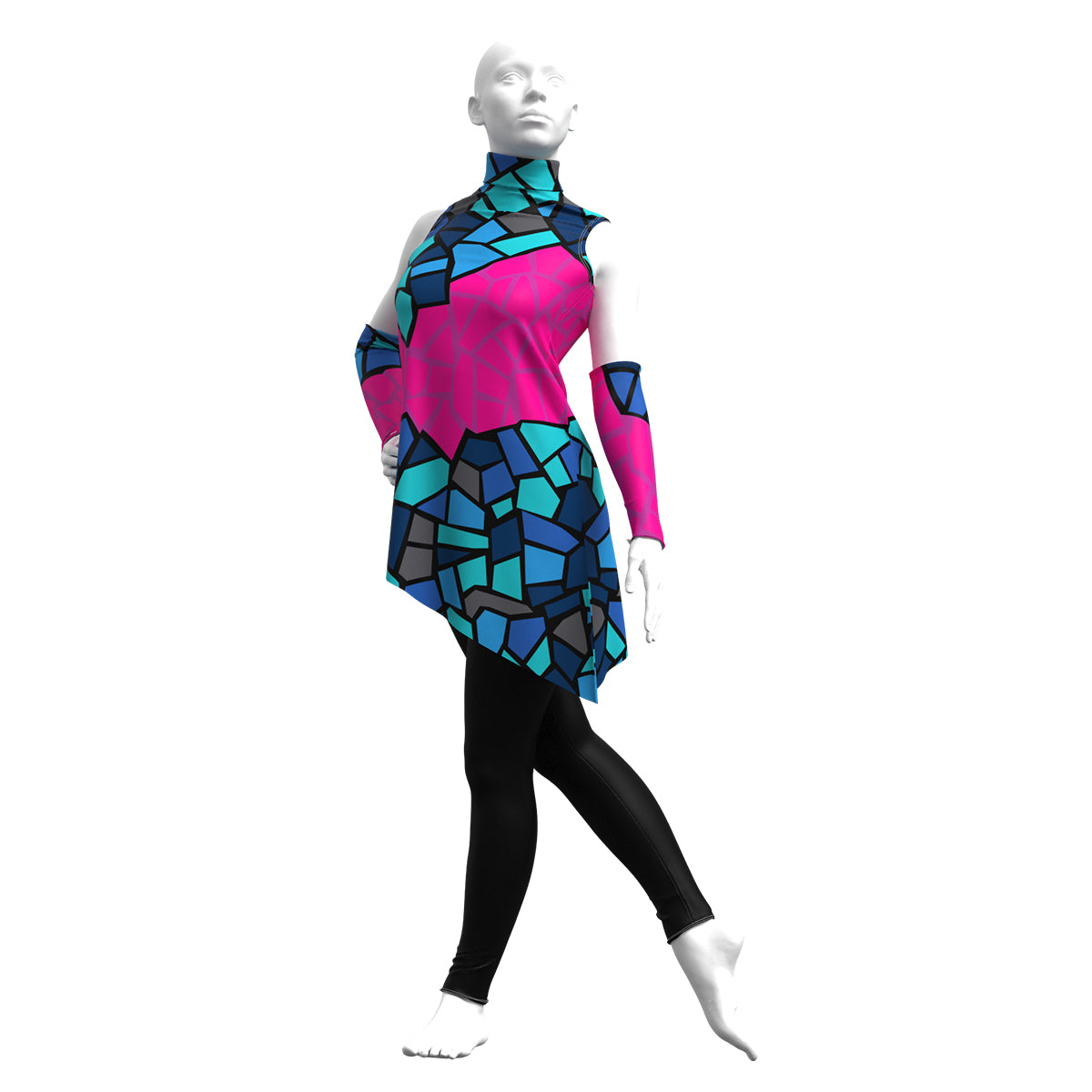 Stained Glass Split Tunic