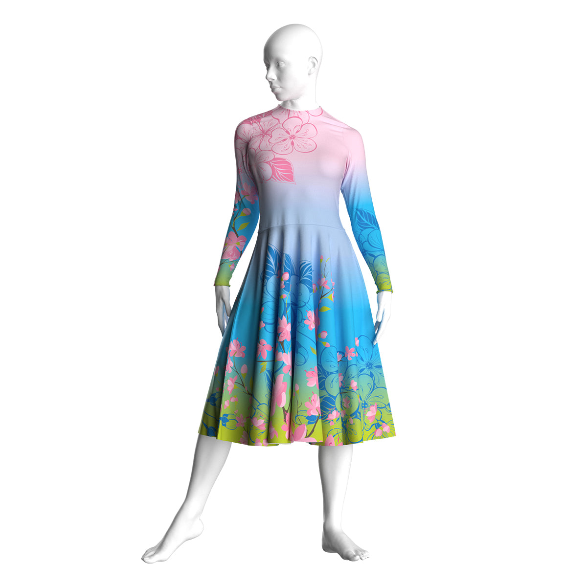 Spring Flowers Dress