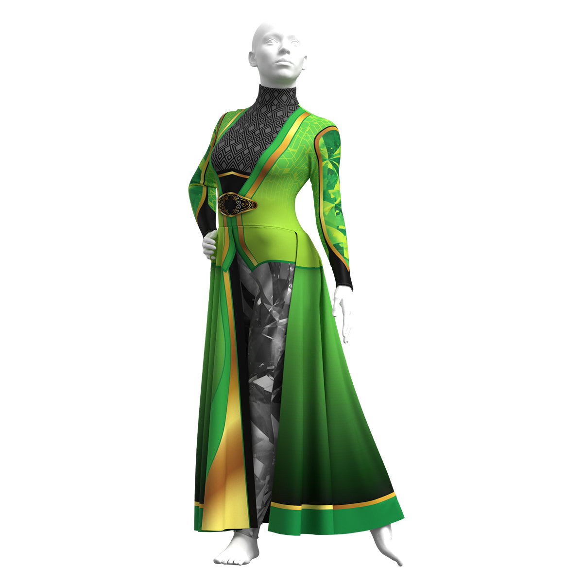 Elegant Emerald Unitard