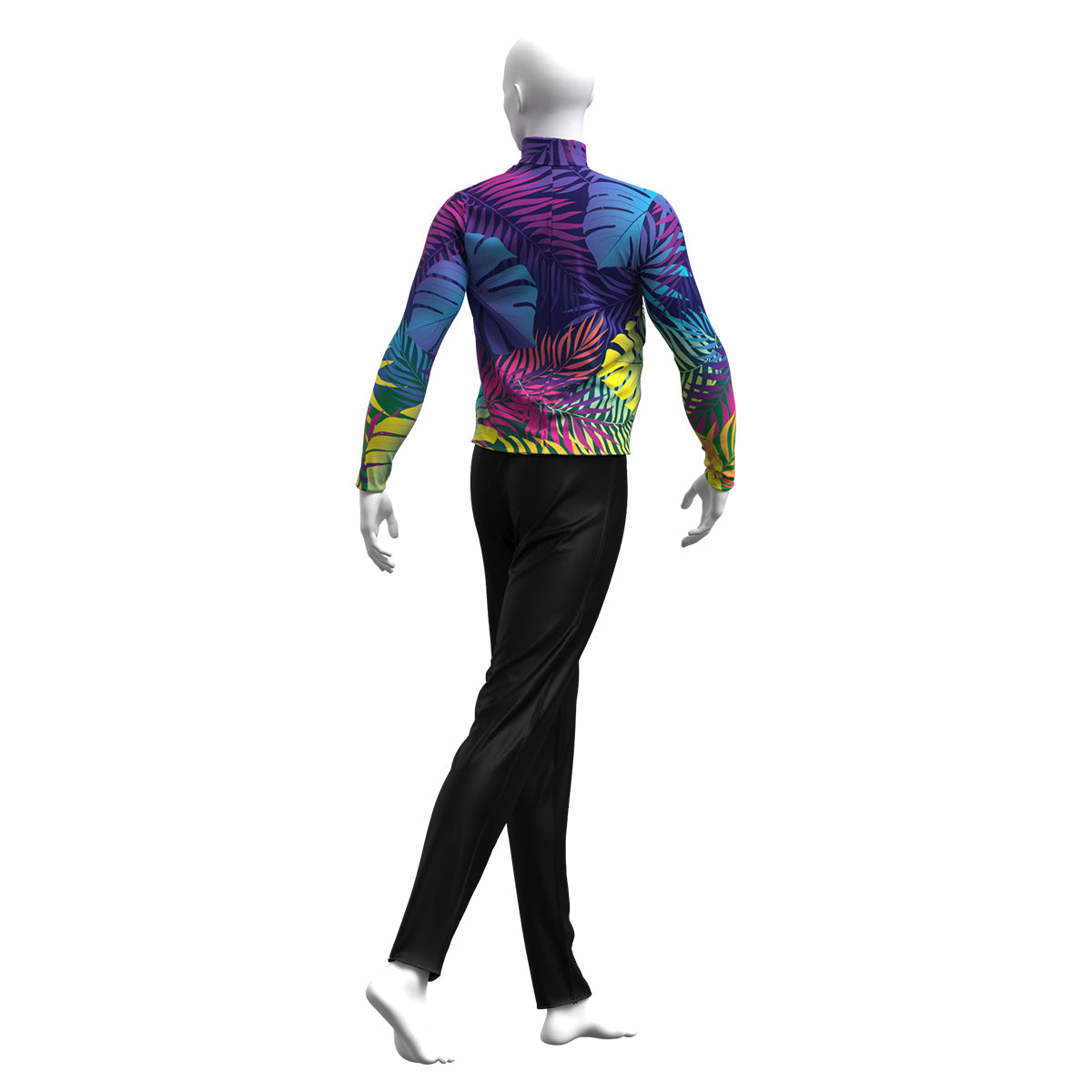 Neon Rain Forest Core Performance Top