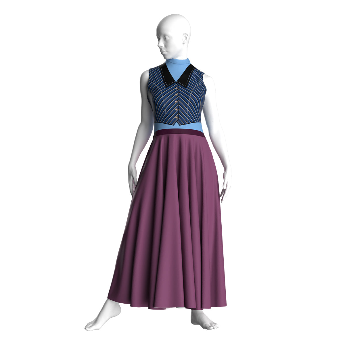 Vest & Skirt Dress