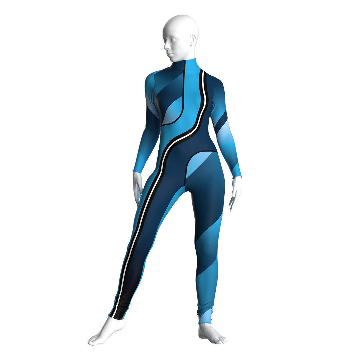 Abstract Lines Unitard