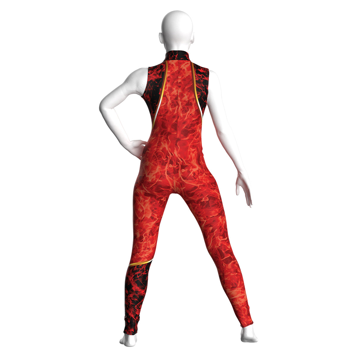 Royal Flame Unitard